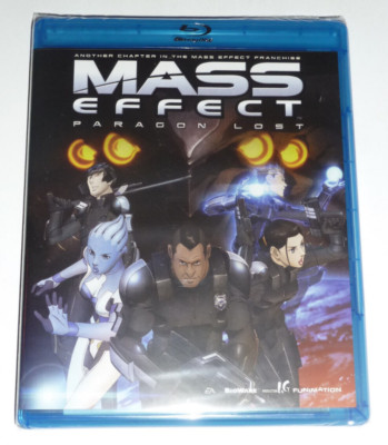 Mass Effect: Paragon Lost Blu-ray & DVD set 2012 sci-fi anime movie cartoon NEW!