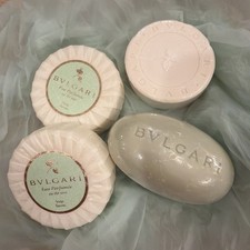 BVLGARI 4 soaps Assorted NEW Unopened Original Wrapping