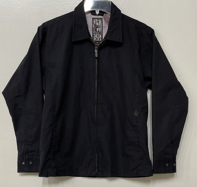 Volcom Vintage Y2K Junior s XL Black Full Zip Dinner & Movie Jacket Jr Lined