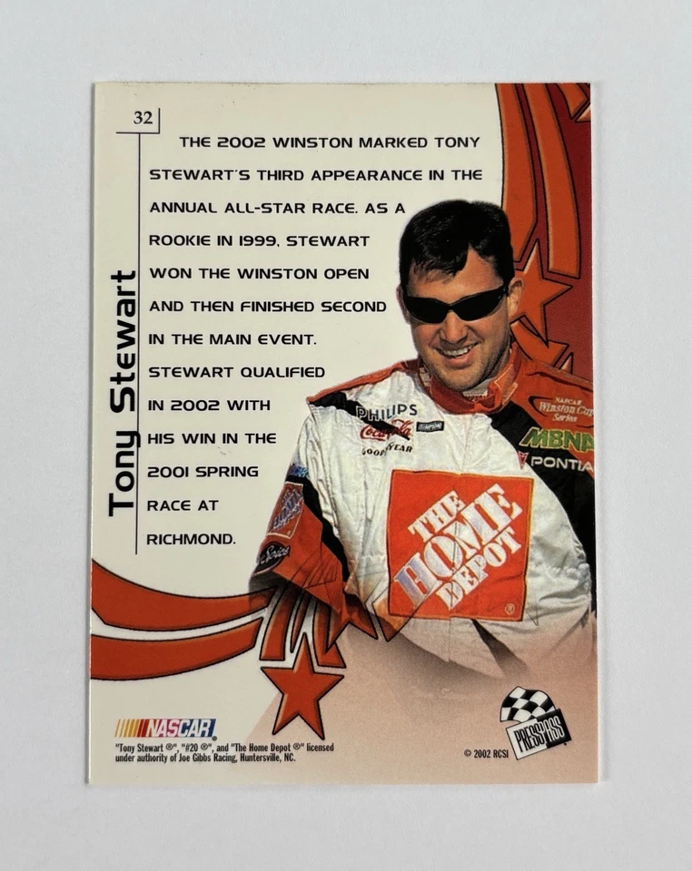 Tony Stewart Hand Signed Press Pass & Wheels Autographed Cards - Lot Of 3!! - Image 2 of 4