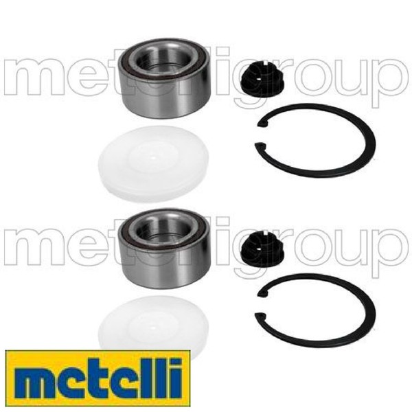 2X Radlagersatz Metelli 19-2365 2 Radlager Satz Links Rechts Hinterachse-image