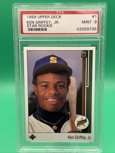 1989 Upper Deck Ken Griffey Jr. Star Rookie #1 PSA 9 MINT  🔥