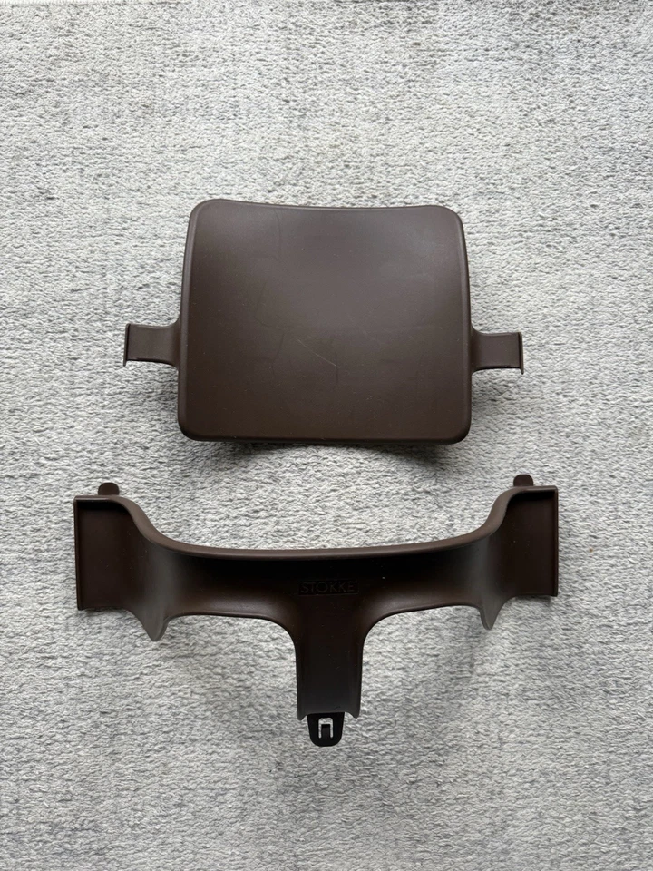 Stokke Tripp Trapp Baby/ Toddler Set for High Chair in Brown Meal Time - Image 2 of 4