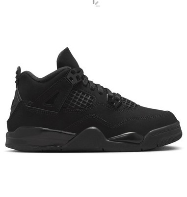 Jordan 4 Black Cat Size 1 (preschool) Brand new with box 