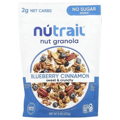 Nut Granola, Blueberry Cinnamon, 8 oz (227 g)