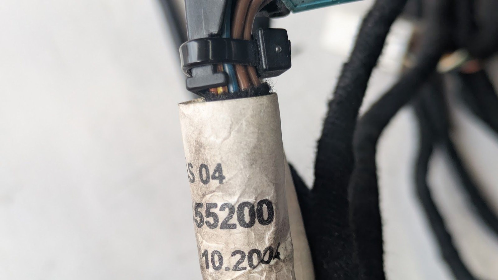 FERRARI 360 ROOF CABLES WIRING 66455200