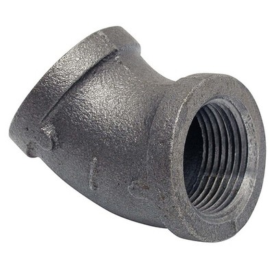 PPG 55187 for PlumbMaster Black Iron 45 Elbow,1/2 Fip