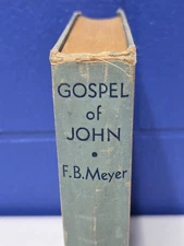 Gospel of John - Meyer, F. B. - Hardcover Vintage Christian Religion
