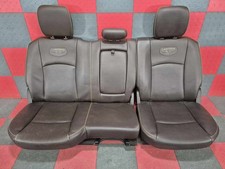 2013-2018 Dodge Ram Crew Cab 60-40 Complete Rear Heated Seat Brown-dju1 Leather