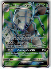 Golisopod GX (Full Art) 129/147 SM - Burning Shadows NM Pokemon Card TCG