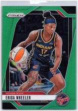 2024 Panini Prizm WNBA #61 Erica Wheeler Green Prizms