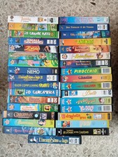Lotto 33 VHS Cartoni Animati