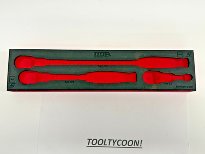 #ad New Snap On FM103RT04BR Foam Tray For 103RT03BR 3 Pc 1 4quot; Drive Ratchet Set $149.99