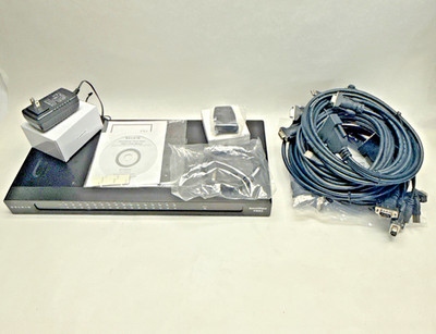 Dual-User BELKIN F1DA216Z OmniView PRO3 16-Port KVM Switch w/8*F1D9401-06 Cables
