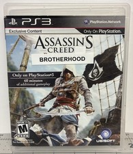 2010 Assassins Creed Brotherhood PlayStation 3 PS3 Rated M GUC #346258 Diff Case
