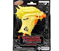 Nerf MicroShots Dungeons  Dragons Palarandusk Blaster: YELLOW: NEW IN PACKAGE