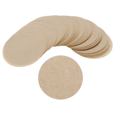 1-2 Cup Disk Coffee Filter Brown 2 Inch for Espresso Maker Pack of 200