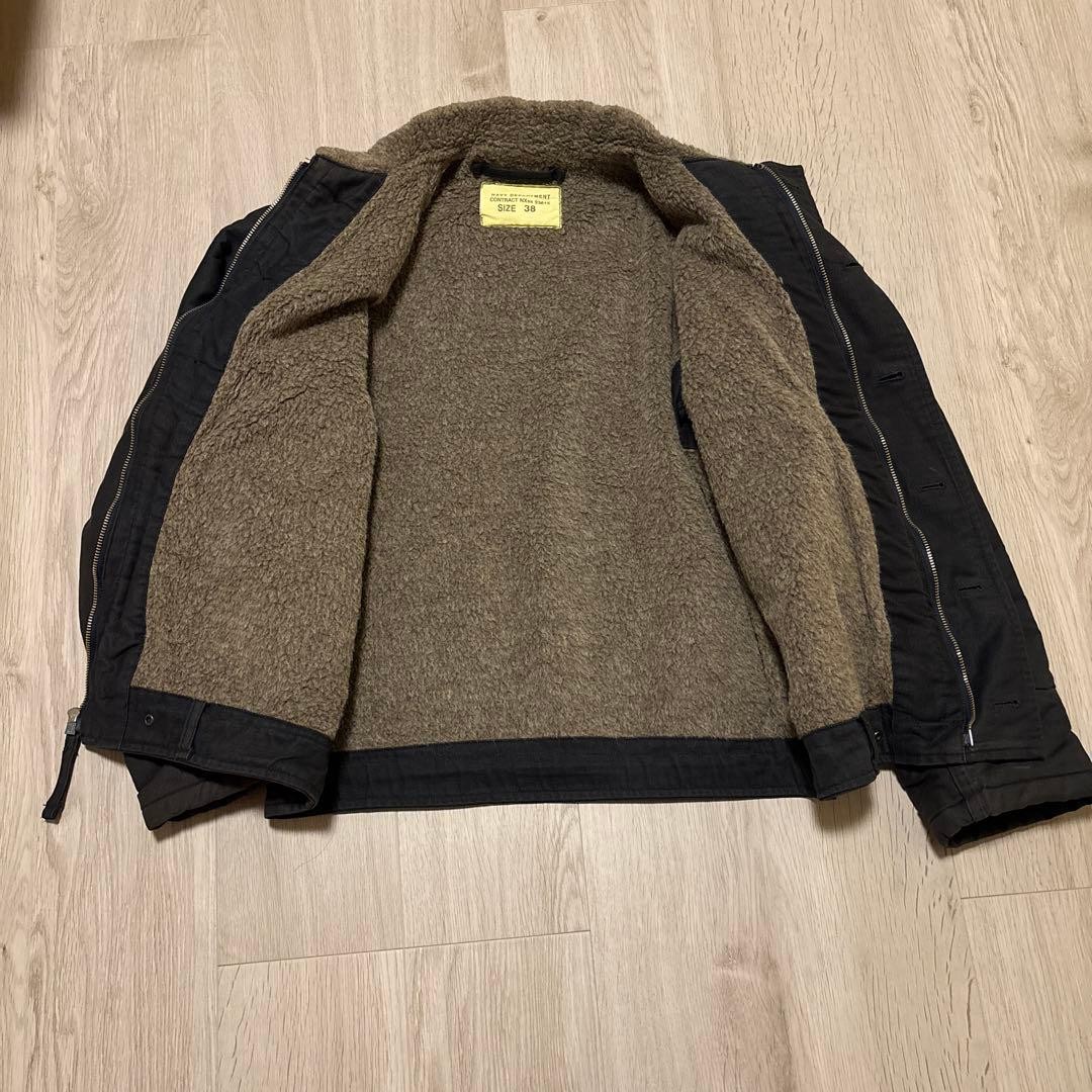 Buzz Rickson's N1 Deck Jacket Navy Size 38 Model M13805 Auth From Japan RIN