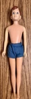 Vintage Skipper's Friend Ricky Straight Legs Mattel 1963 Freckles Barbie Doll