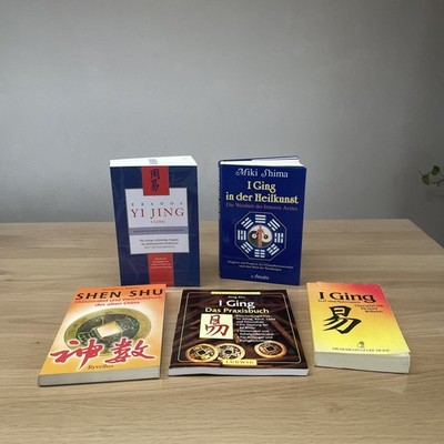 5 x Bücher - I GING - u.a. Eranos Yi Jing