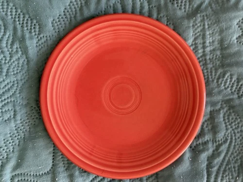 Homer Laughlin Fiesta Persimmon 7 1/4" Salad Plate Fiestaware