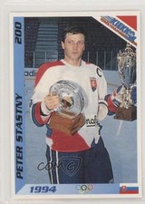 1994 Semic Jaakiekko Finnish Peter Stastny #200 HOF 0a6