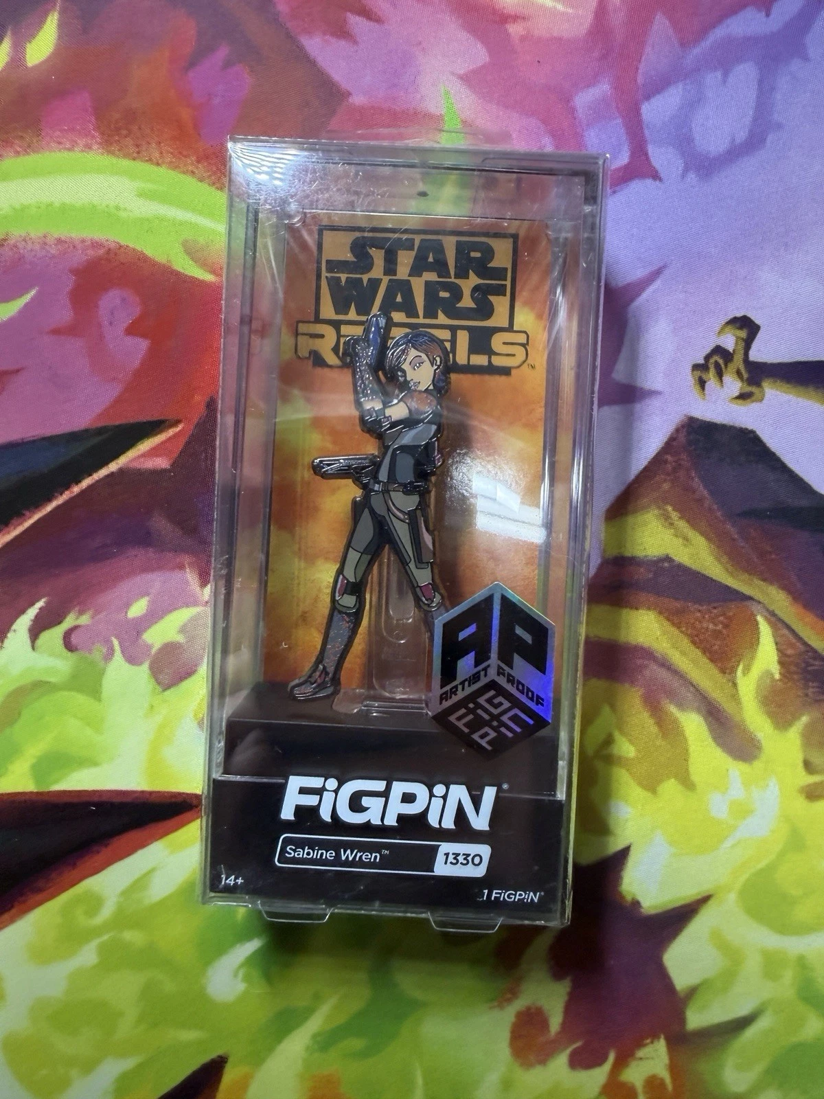 STAR WARS Rebels Disney - Figpin pin Sabine Wren #1330 AP