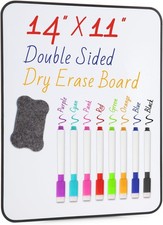 Small White Dry Erase Board Double Sided  Small Dry Erase Board, Mini White