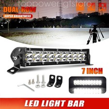 Slim 152022242832424852 Led Light Bar Spot Flood Driving Atv 4wd Offroad
