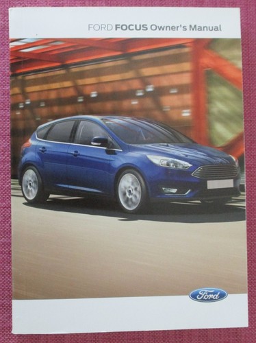 (2016 PRINT) FORD FOCUS (2014 - 2018) HANDBOOK - USER GUIDE - OWNERS MANUAL. - Picture 2 of 8