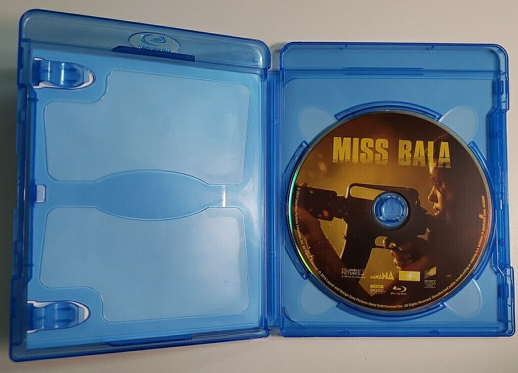 MISS BALA on Blu-Ray / Starring Gina Rodriguez 43396541399| eBay