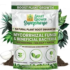 Mycorrhizal Fungi with Beneficial Bacteria, Trichoderma, Sea Kelp, Molasses, ...