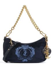 Rare Juicy Couture Twig Heart Shoulder Bag Dark Blue