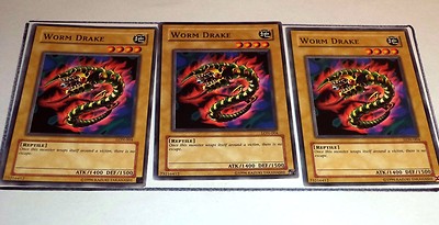 Yu-Gi-Oh! - Labyrinth of Nightmare Common by Yu-Gi-Oh! LON-004 Worm Drake Unlimited Edition