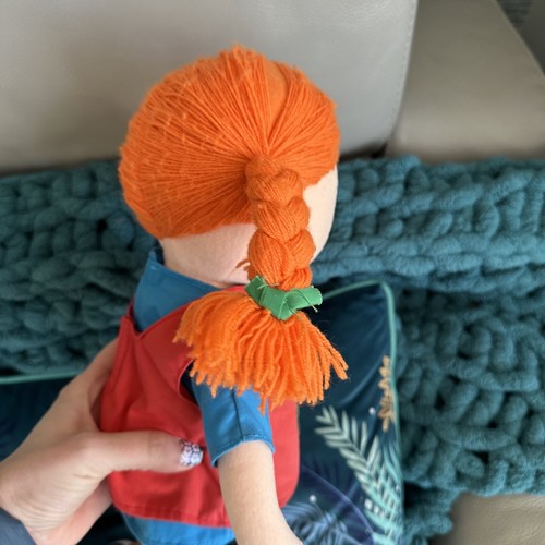 ASTRID LINDGREN RAG DOLL PIPPI LONGSTOCKING MICKI SWEDEN PIPPI & FRIENDS 16" A4 - Picture 13 of 14