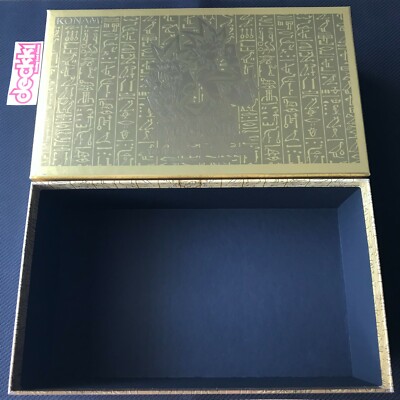 Yugi's Legendary Decks Storage Box (EMPTY) - Gold Box - YGLD MINT