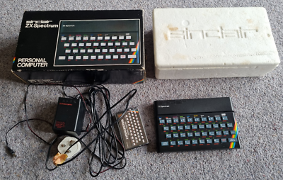 Sinclair ZX Spectrum 16k Vintage Computer Boxed | eBay UK
