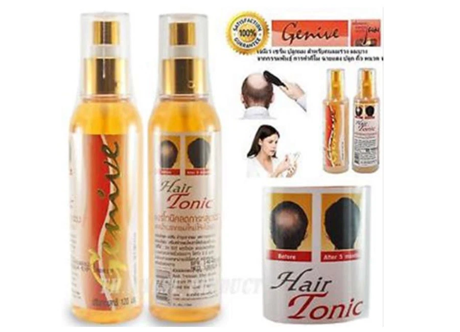 Genive Hair Tonic Spray Loção Anti-Redução Queda Tratamento 120ml. - Imagem 3 de 4