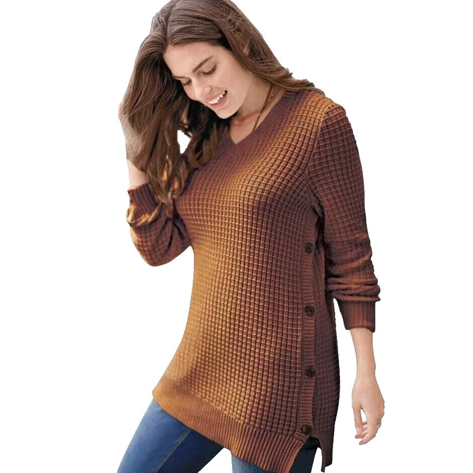 Woman Within Brown Sweaters for Women