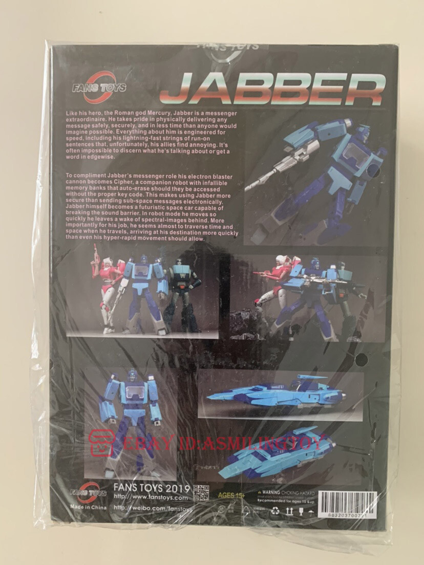 Transforms Fanstoys FT-39 Jabber G1 Blurr FT39 Action Figure NEW