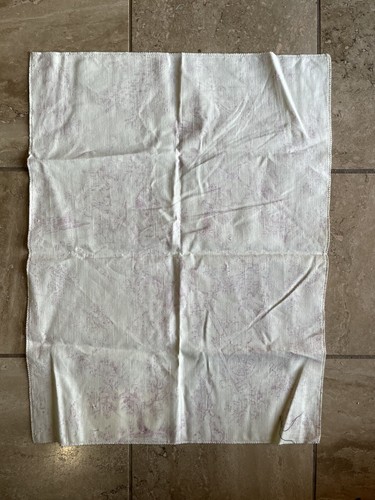 Stroheim Willow Park Toile Vintage Tela Rosa Muestra 19.5”x25.5” - Imagen 6 de 6