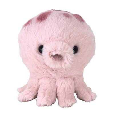 NEW Sun Lemon Fluffy octopus Pink S 9.2 × 8 × 14.1cm Plush anim