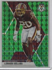 2020 Panini Mosaic Green Prizm #199 Landon Collins Washington Redskins