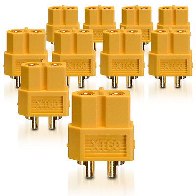 Hochstrom XT60 Stecker 10 Stk partCore 100134