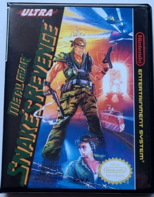 Metal Gear Snake's Revenge CASE ONLY Nintendo NES Box ANY 4+ 20