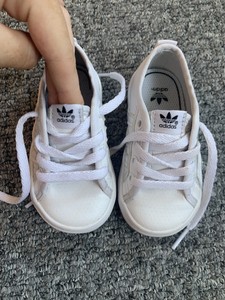 adidas white lace trainers