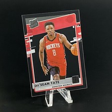 Jae-Sean Tate #81 Rated Rookie 2020-21 Clearly Donruss - RC Rockets Future Star!