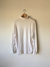 Made in USA Trader Bay 90s Turtle Neck Boxy Cotton Cozy 80s Blank
