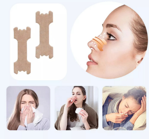 NASAL STRIPS Breathe Nose Better Reduce Snoring Now Apnea Adhesive Right Sleep - Picture 5 of 12