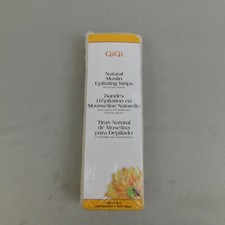 Gigi Natural Muslin Epilating Strips for All Soft Waxes, 100 Count Large 5407